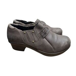 Abeo Carina 24/7 Brown Leather Slip-On‎ 24/7 Comfort support Shoes Size 7